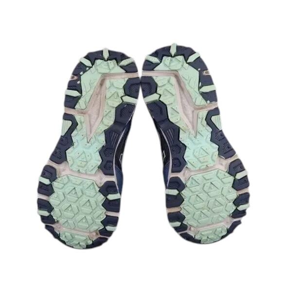 New Balance Shoe Women 7.5 Athletic Trail Running Sneaker All Terrain 410v6 Blue - Picture 11 of 15